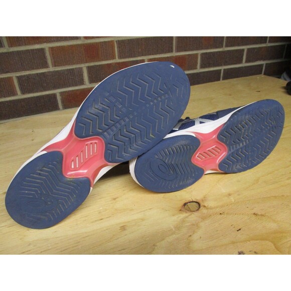 ASICS Womens Court Speed FF Shoes 1042A080 Blue Pink Pickleball Tennis Size 11 - Picture 15 of 16